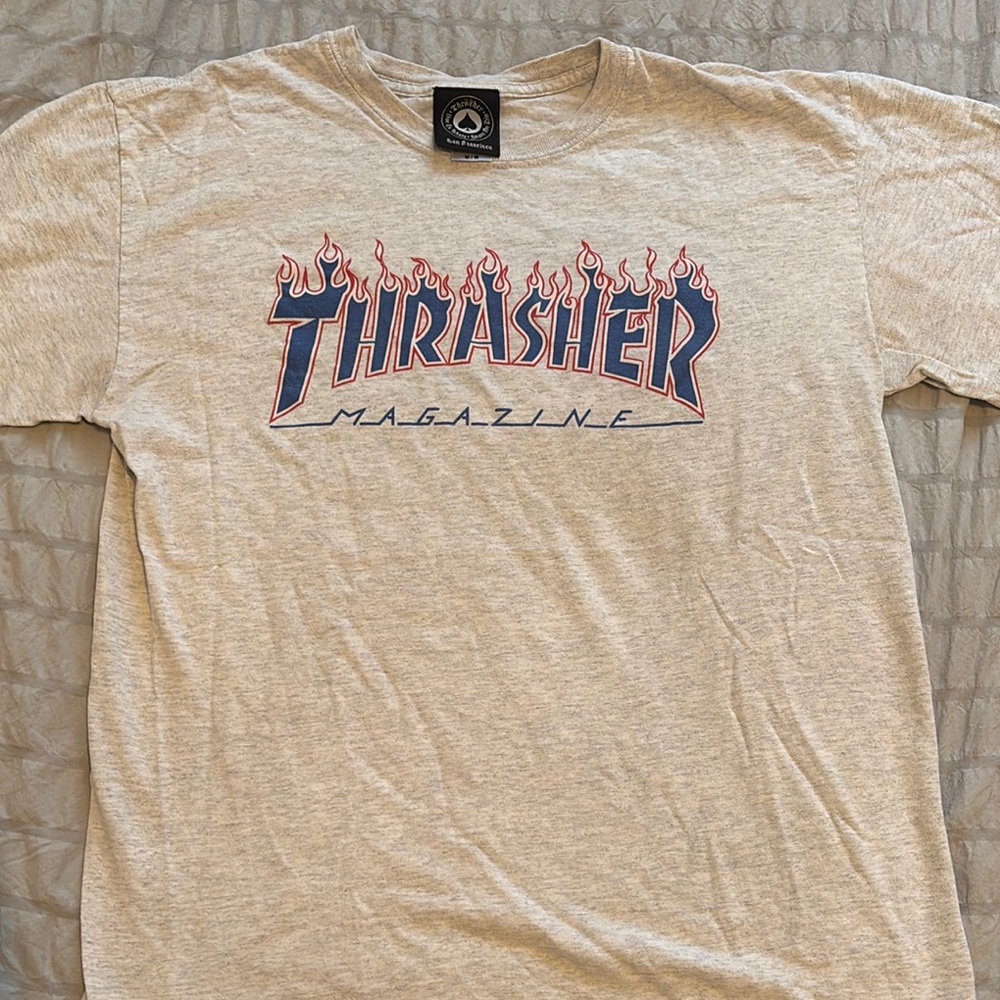 Thrasher Gray Men's T-Shirt